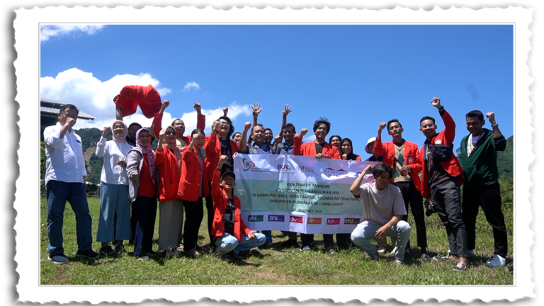 KKN Tematik Mahasiswa Universitas Pembangunan Jaya di Kampung Ilmu Purwakarta
