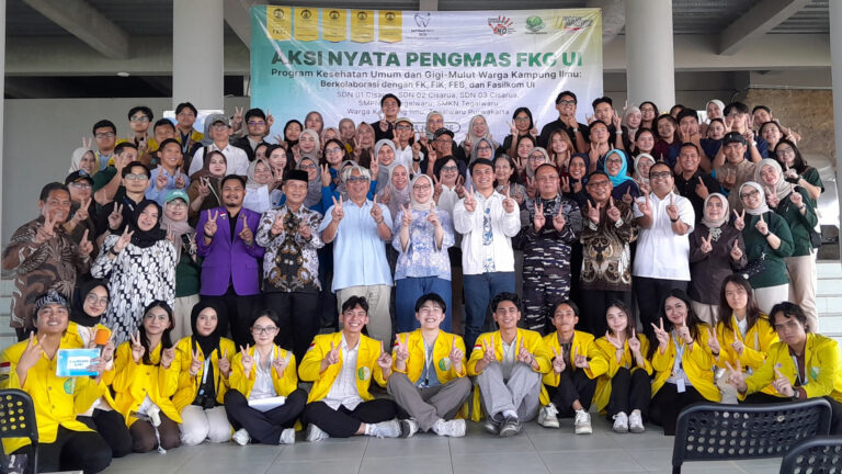 Lima Tahun Pengmas FKG UI: Kolaborasi Berdampak di Kampung Ilmu Purwakarta